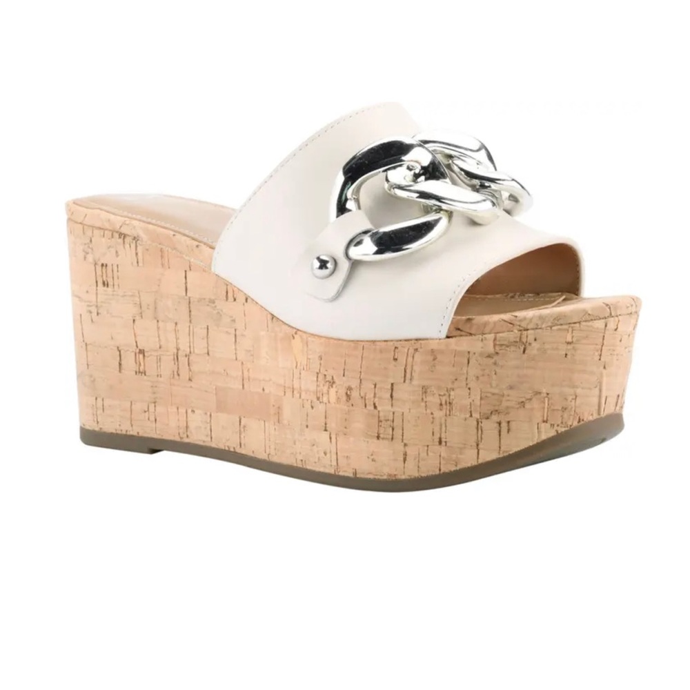 Marc Fisher Platform Slide Sandal